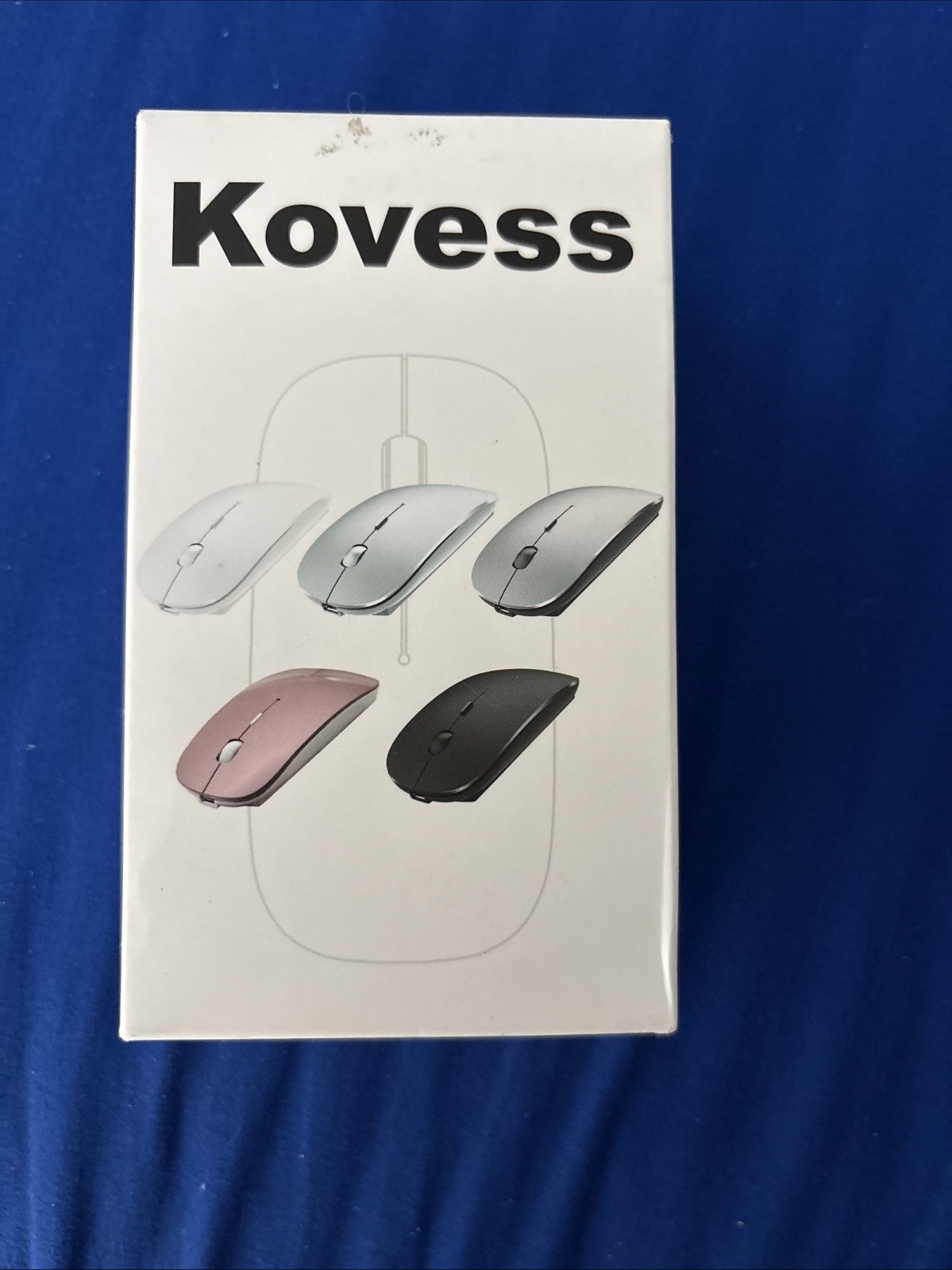 Kovess Wireless Bluetooth Mouse Rechargeable Silent Mouse