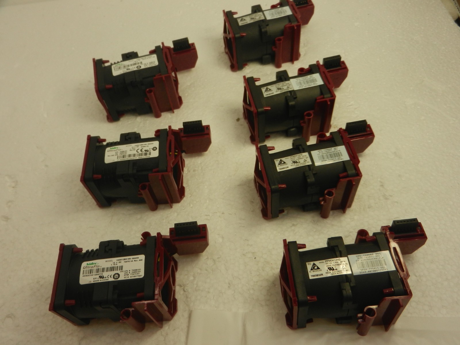 7X lot - HP DL360 G9 G10 Cooling Fan PFM0412HS 750688-001 792851-001 775415-001