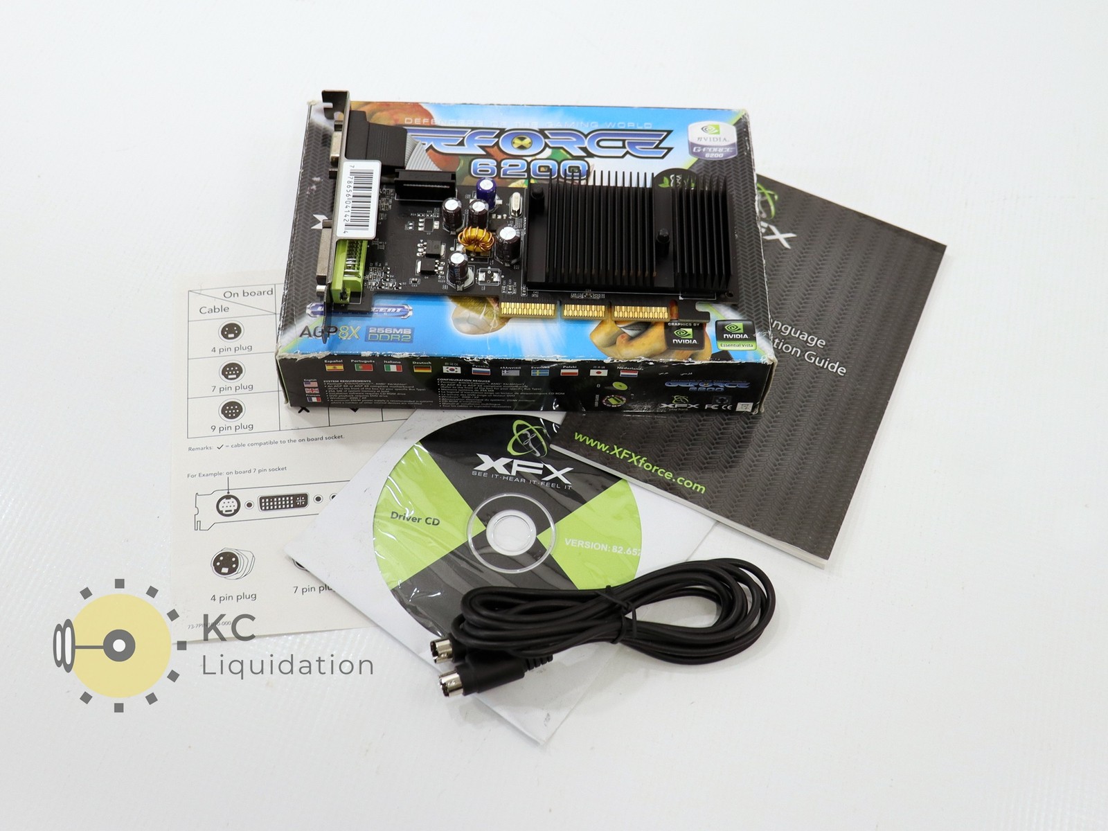 XFX NVIDIA GeForce 6200 256MG DDR2 Video Card