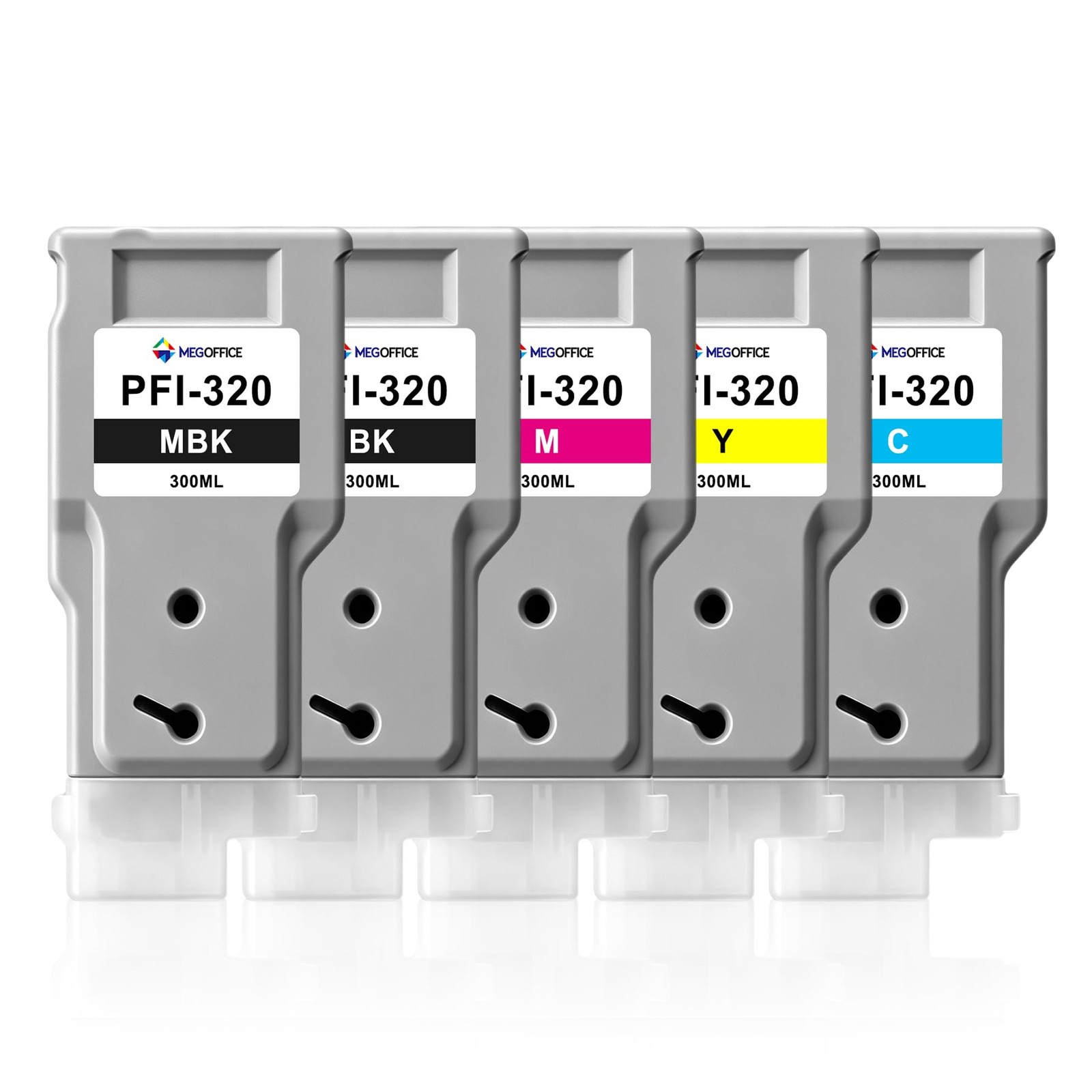 PFI-320 Ink Set PFI-320MBK PFI-320BK PFI-320C PFI-320M PFI-320Y