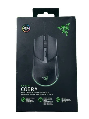 Razer Cobra RGB Chroma Wired Gaming Mouse - Open Box