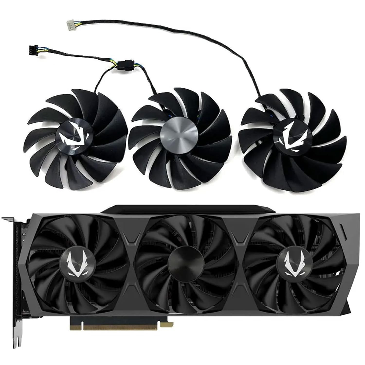 GA92S2U CF9015H12S 4PIN GPU RTX3080 RTX3090 Cooling Fan for Zotac RTX 3070Ti 308