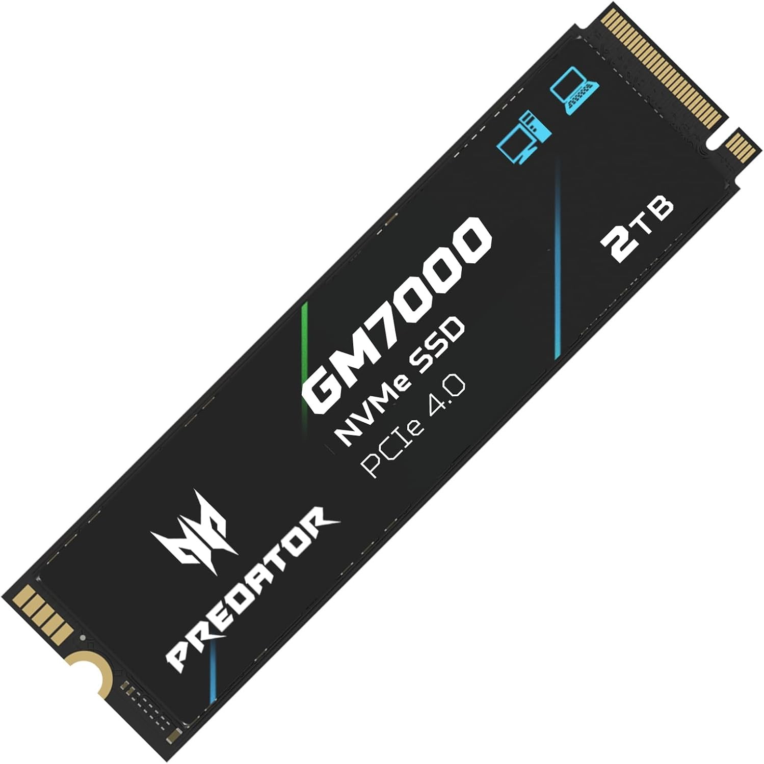 SSD Predator GM7000 2TB PCIe Gen4 7400MB/s PS5