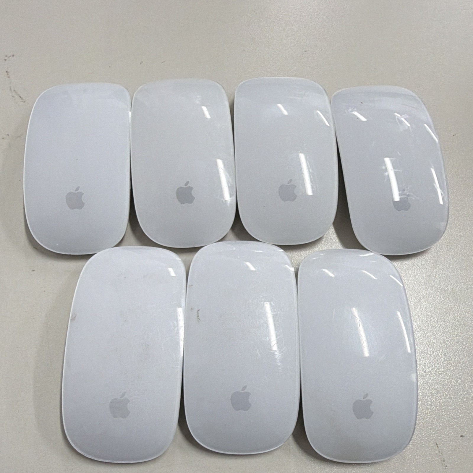 7pcs x Apple Official Magic Mouse 2 (Bluetooth Rechargeable A1657) used