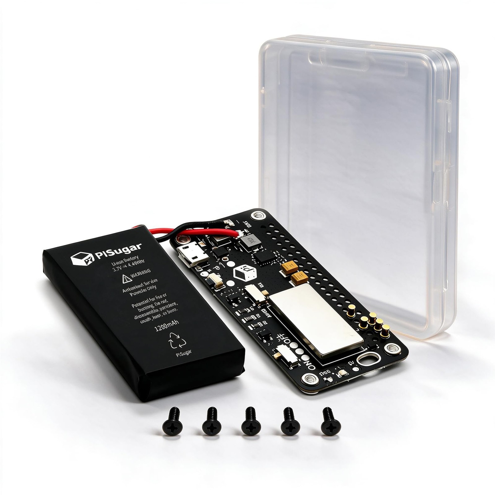 PiSugar S 1200mAh Battery Pack for Raspberry Pi Zero 2 W/WH