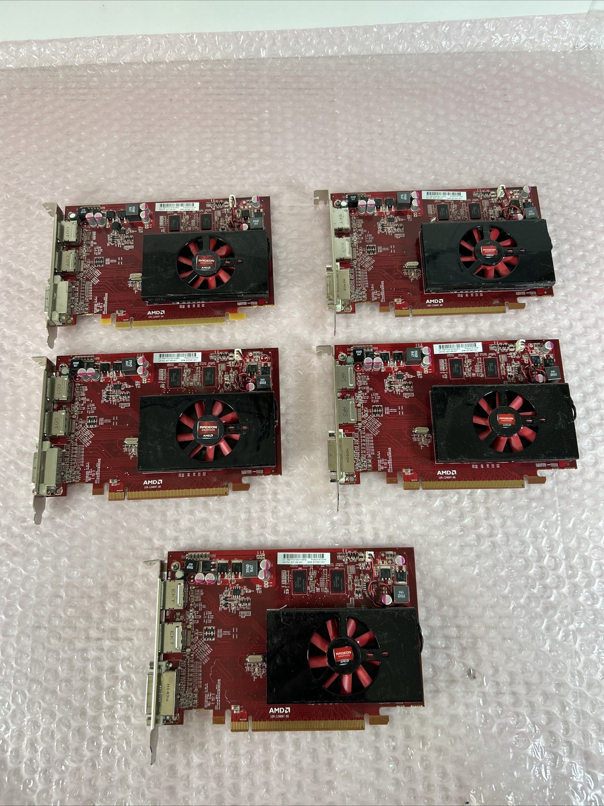 HP 637184-001 AMD ATI Radeon HD6570 PCI-E DP DVI Full Height Graphics Card