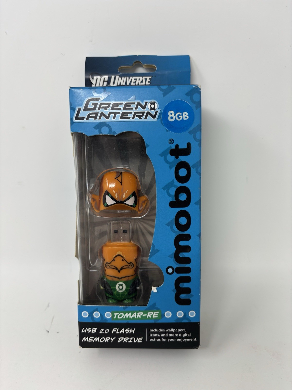 Mimobot 2GB USB Flash Drive Tomar-Re Dc Universe Green Lantern New