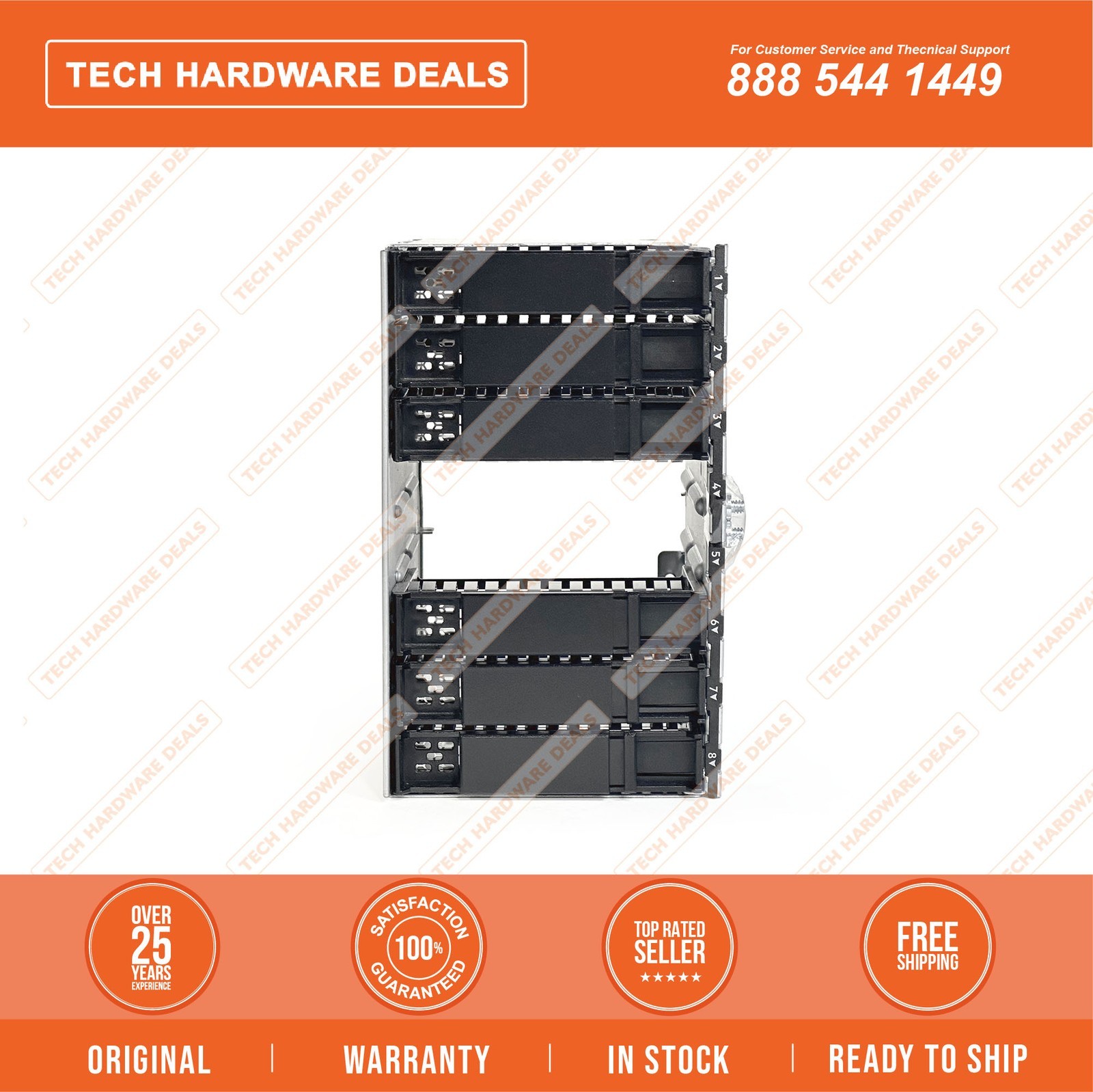 Model P26902-001 Bulk HPE DL300 G10 Plus 8SFF BC Hard Drive Cage