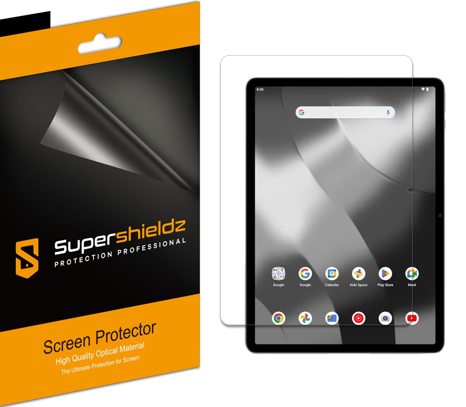 3X Supershieldz Clear Screen Protector for Onn 11 inch Tablet Pro (2024)