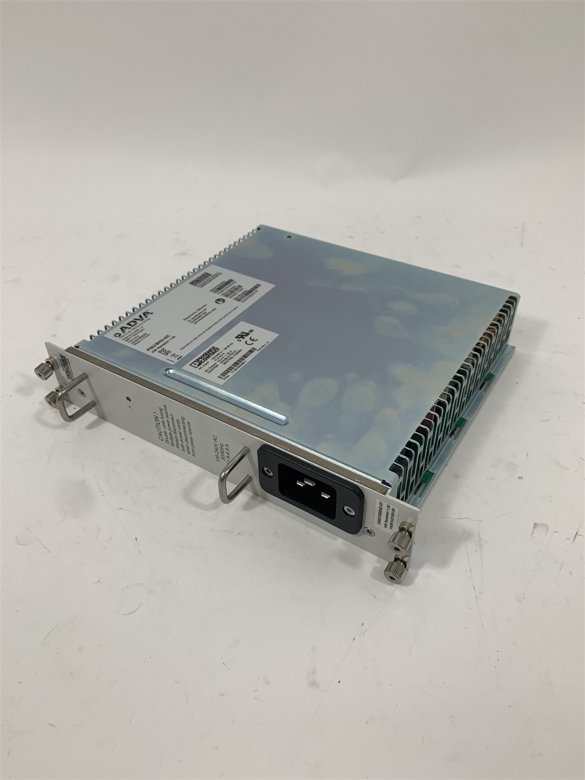 ADVA Optical Networking PSU/9HU-AC 100-240VAC Power Supply Module 1040700042-01