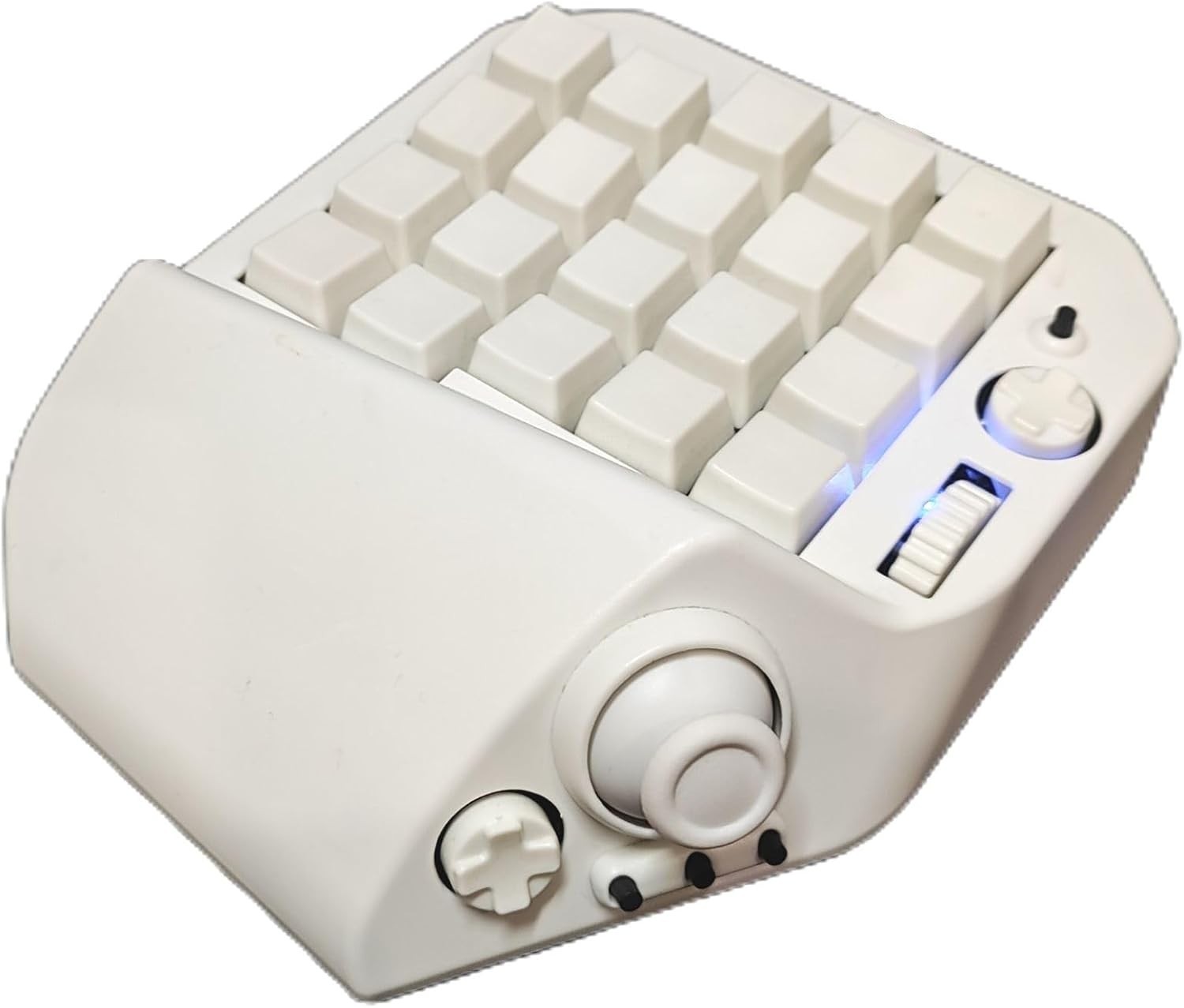 MH-Device USB-C compatible MH-Delta joystick with wheel Left-hand keyboard