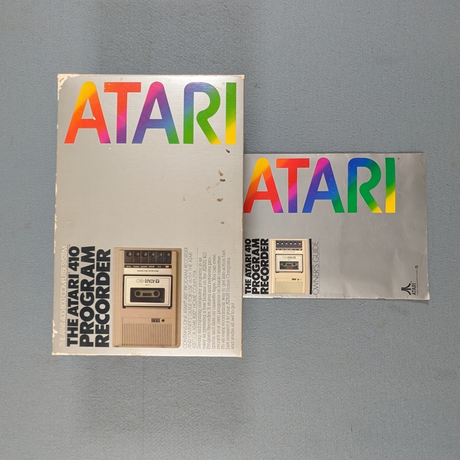 The Atari 410 Program Recorder For Computer System 400/800 Complete