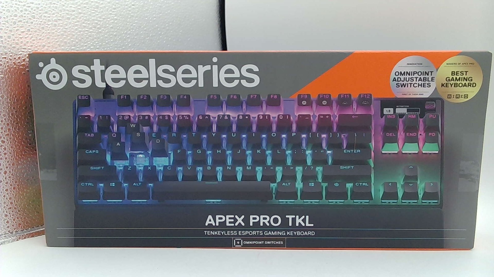 SteelSeries Apex Pro TKL Wired Gaming Keyboard With OmniPoint Adjustable Switche