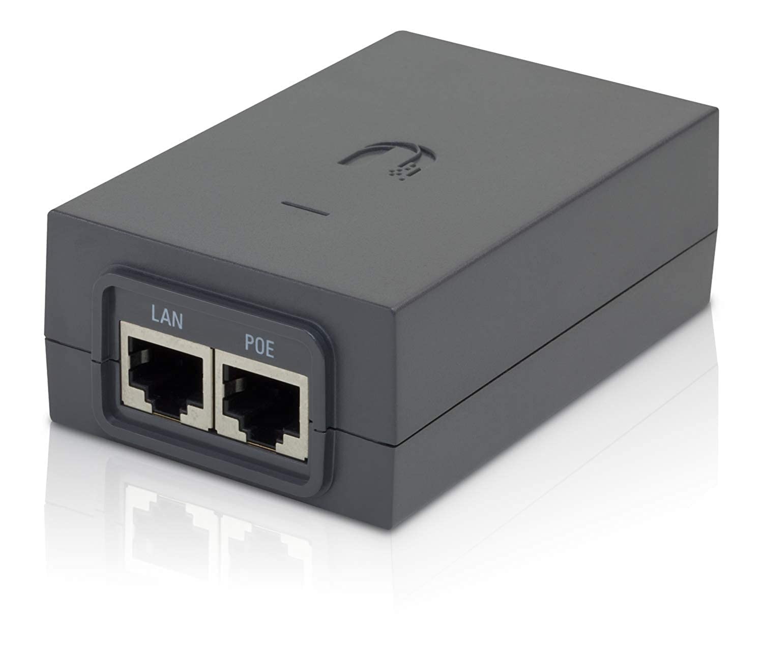 Ubiquiti PoE 24 12W Power Over Ethernet Adapter 24V DC 0.5A Remote Reset Black