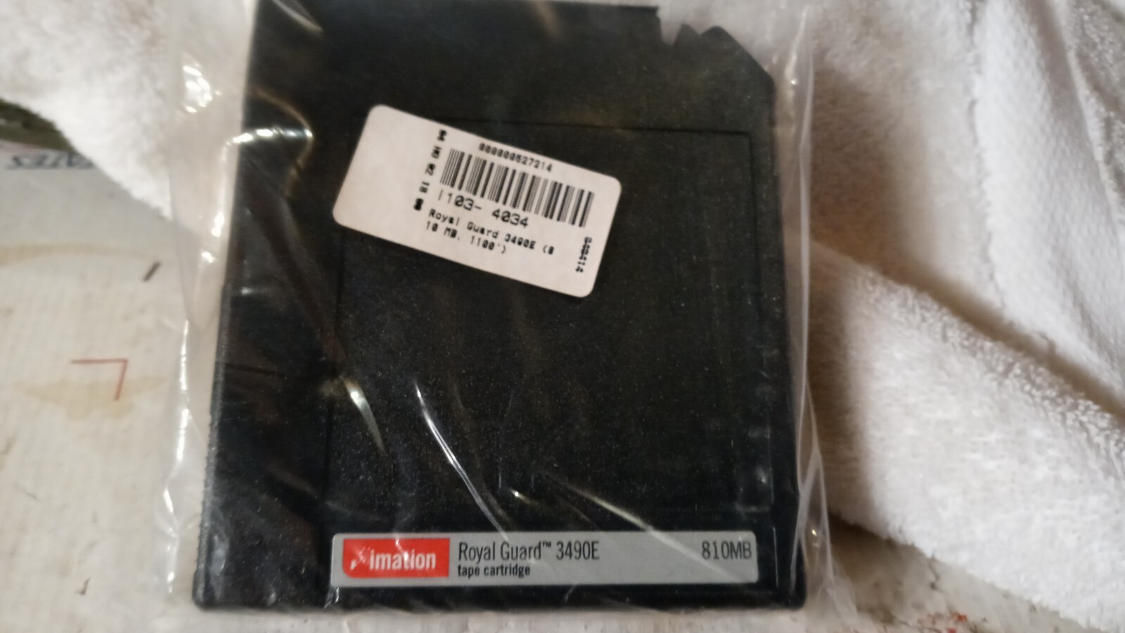 NEW IN PACKAGE - Imation, 3490E Royal Guard Data Tape Cartridge, P/N 1103-4034