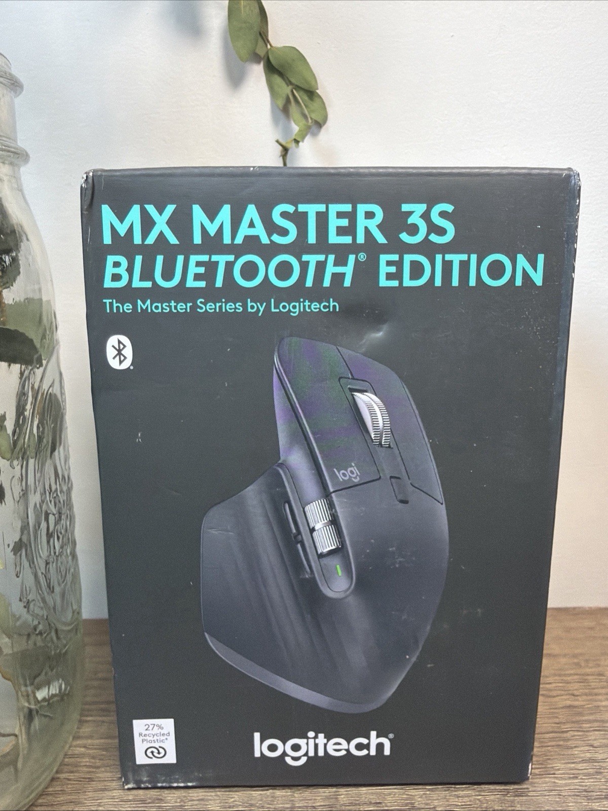 NEW LOGITECH MX MASTER 3S BLUETOOTH EDITION WIRELESS MOUSE BLACK 910-007500
