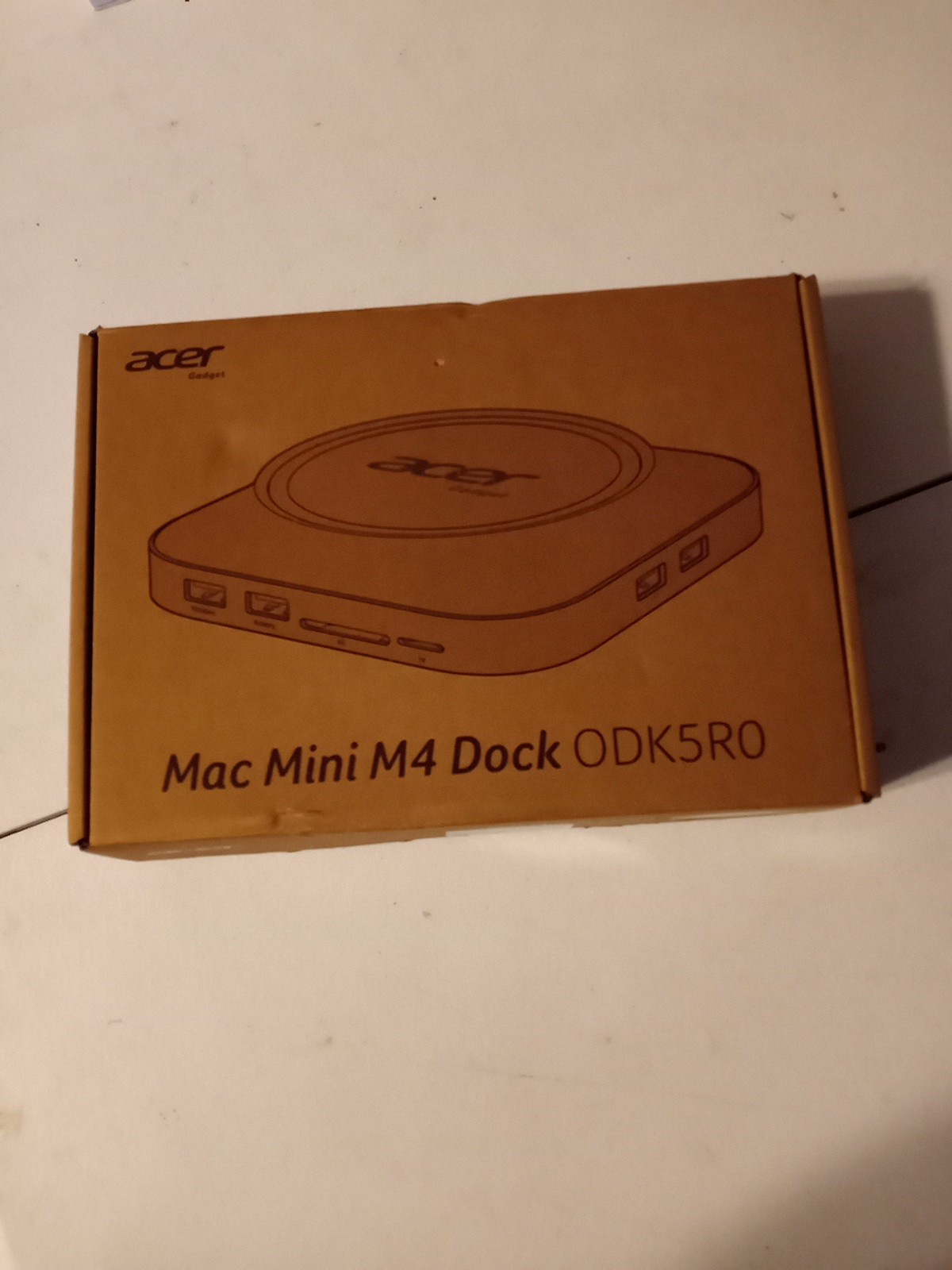 Acer Gadget Mac Mini M4 Dock ODK5RO USB-C Hub Docking Station New