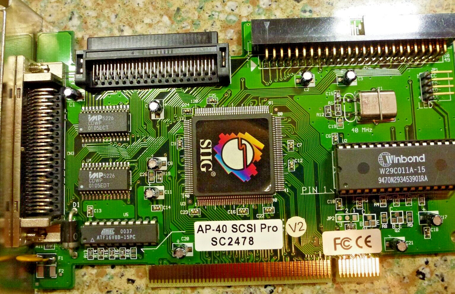 SCSI  PCI Adapter GREAT COND  three 3 boards see pix