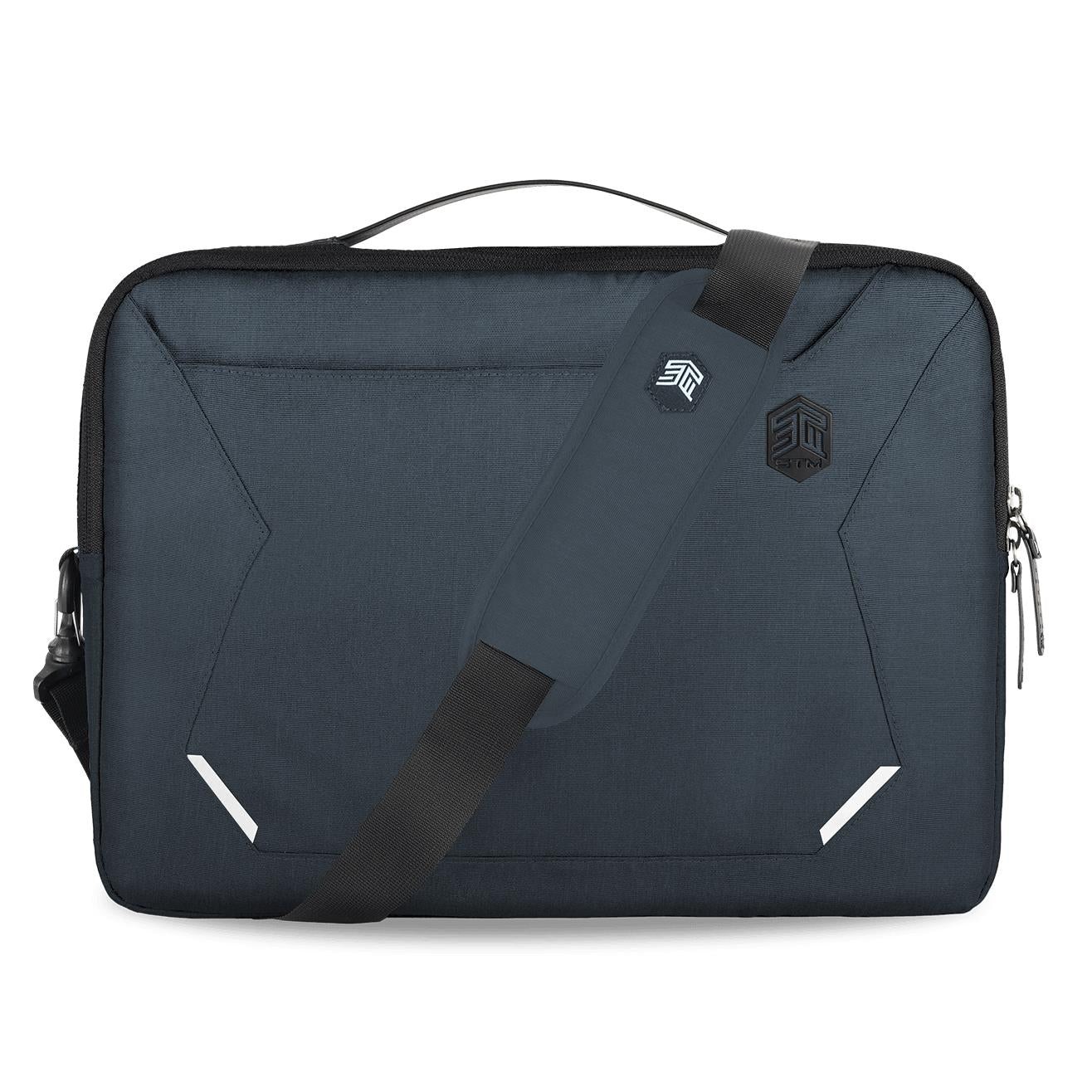 AU STM Myth Brief 14" Laptop Carry Case Briefcase Shoulder Bag Midnight Blue