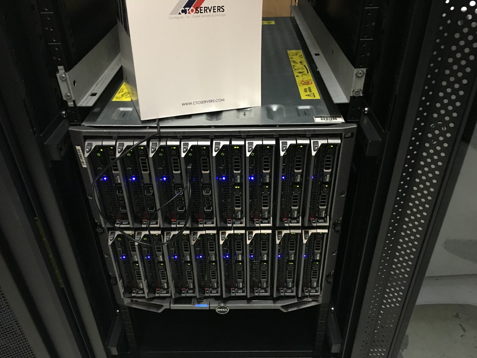 DELL M1000e BladeSystem 16x M630 Blade 32xTen CORE E5-2650v3 320 Cores 1.5TB RAM