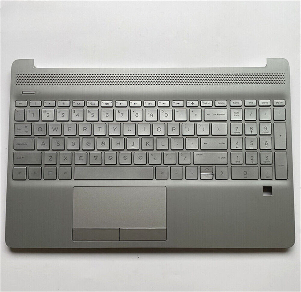 NEW For HP 15S-DU 15S-DY 15-DW Palmrest Backlit Keyboard Bezel Cover L52154-001 