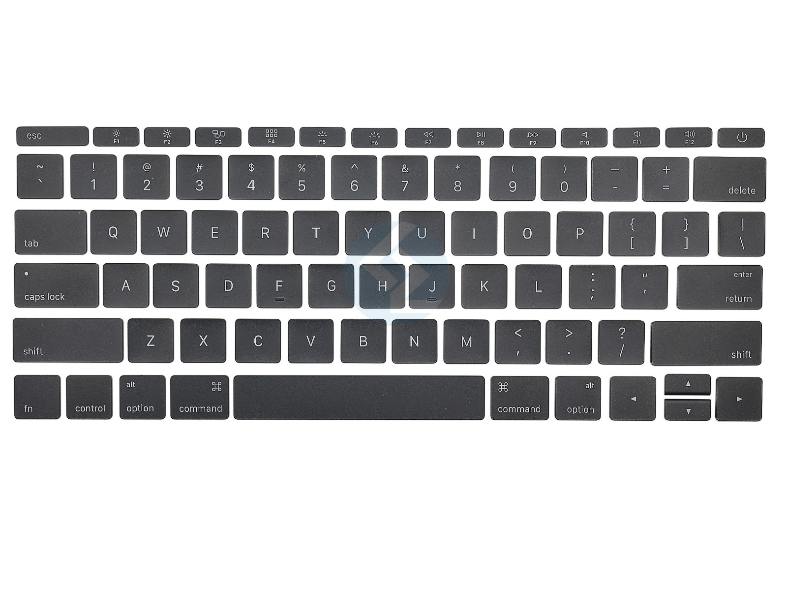 NEW One Set Replacement US Keyboard Key Cap for Macbook Pro 13" A1708 2016 2017