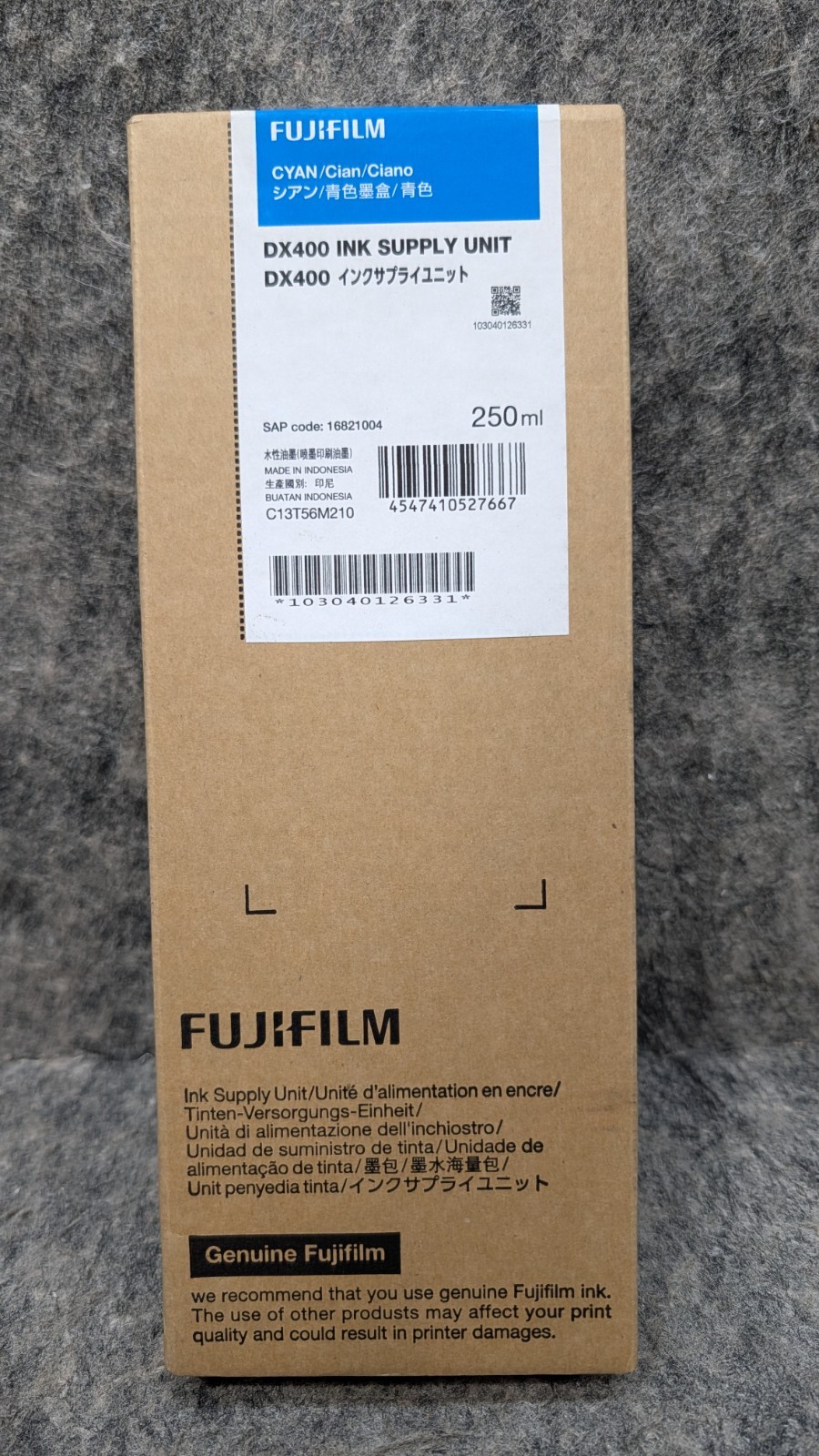 Fujifilm Cyan DX400 Ink Supply Kit - 01/2029 🔥New Sealed🔥