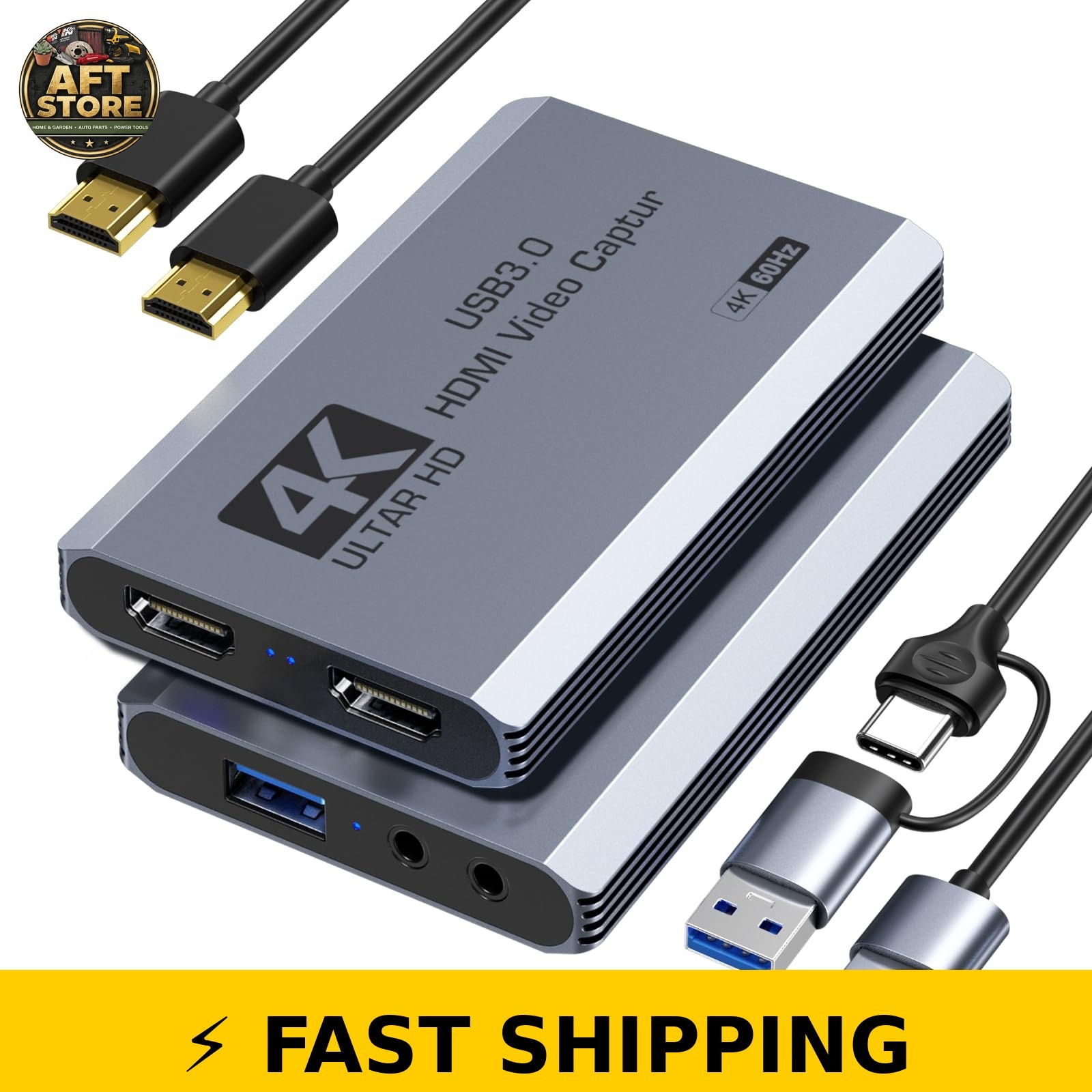 XIIXMASK 4K60FPS HDMI Capture Card USB 3.0