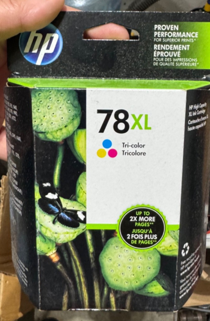 HP 78XL High Capacity Color Ink Cartridge