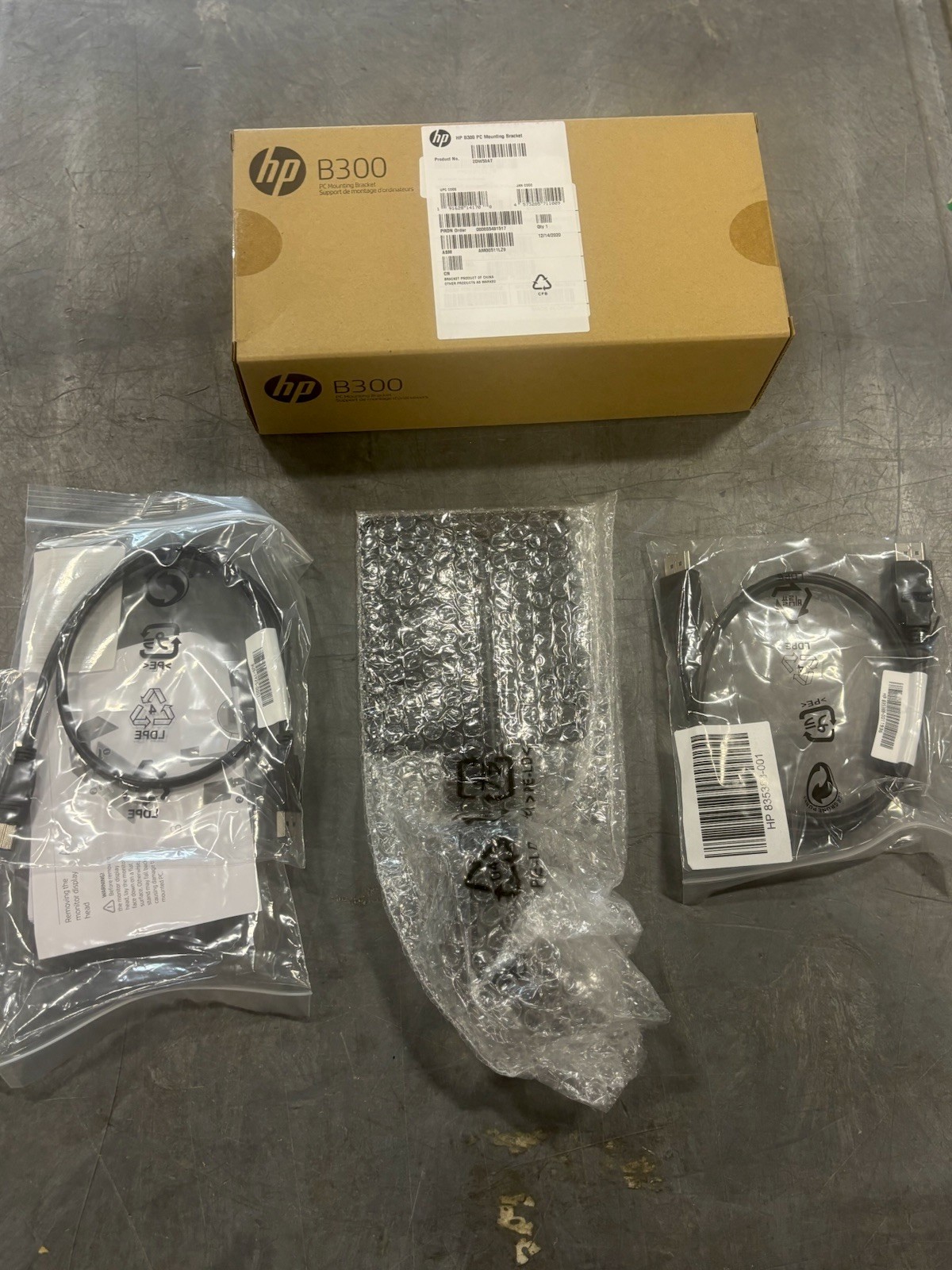 2DW53AT HP B300 Mounting Bracket for Workstation Mini PC.Lot Of 5 New/Sealed Box