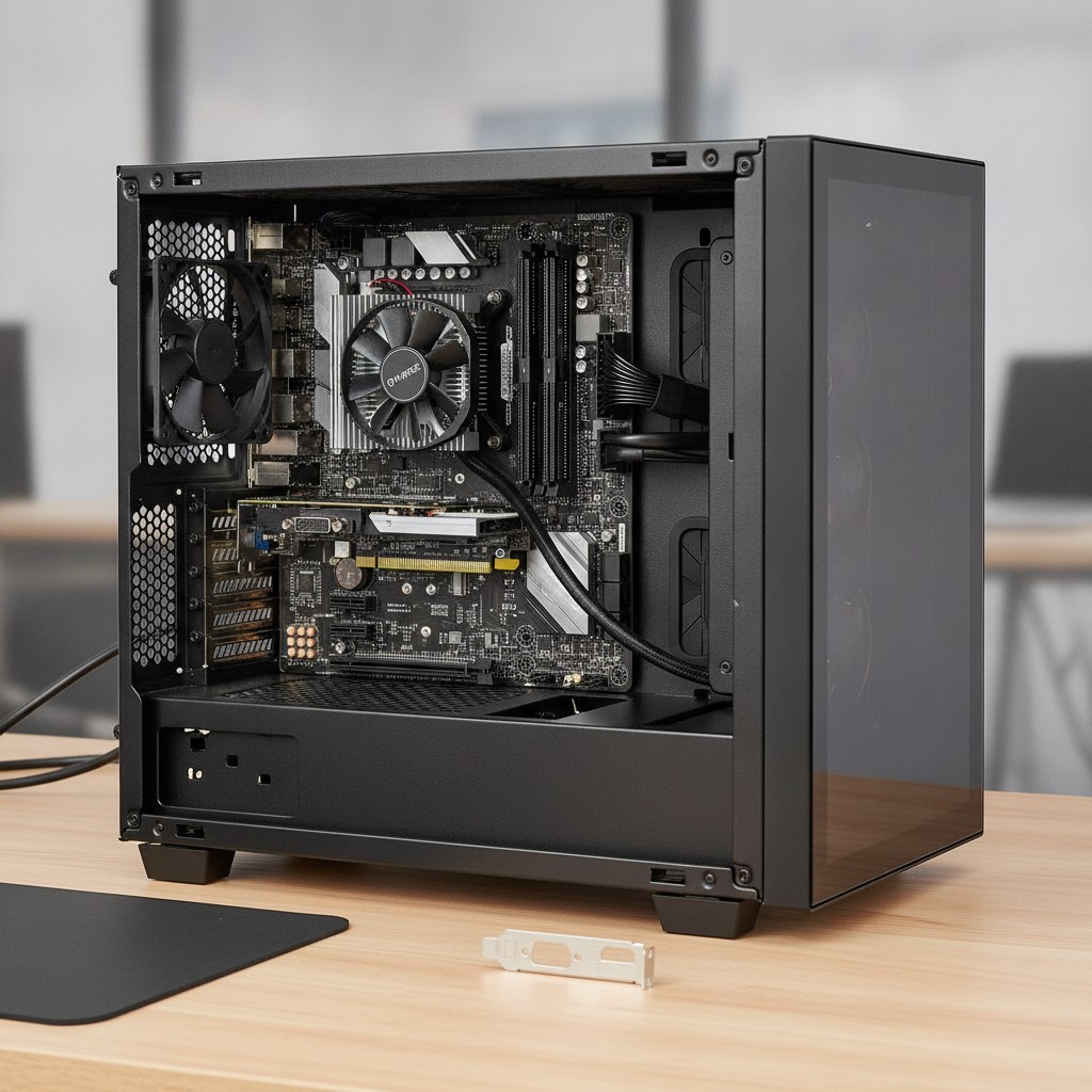 Entry-Level NVIDIA GeForce GT 210 Video Card - Supports Dual Monitors, HDMI/VGA
