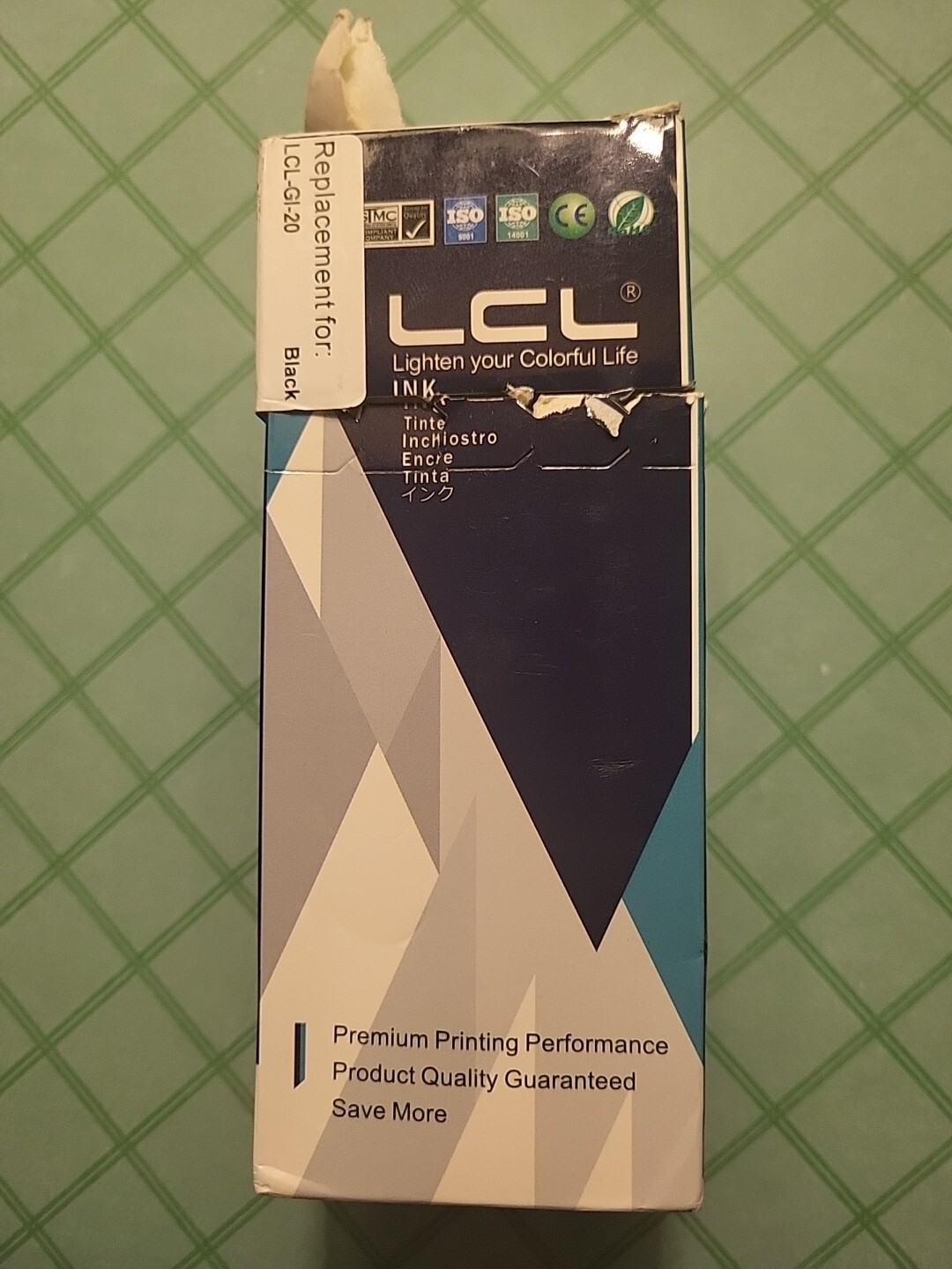 Black Refill Ink LCL Premium Printing For Printer Replacement Premium Performanc
