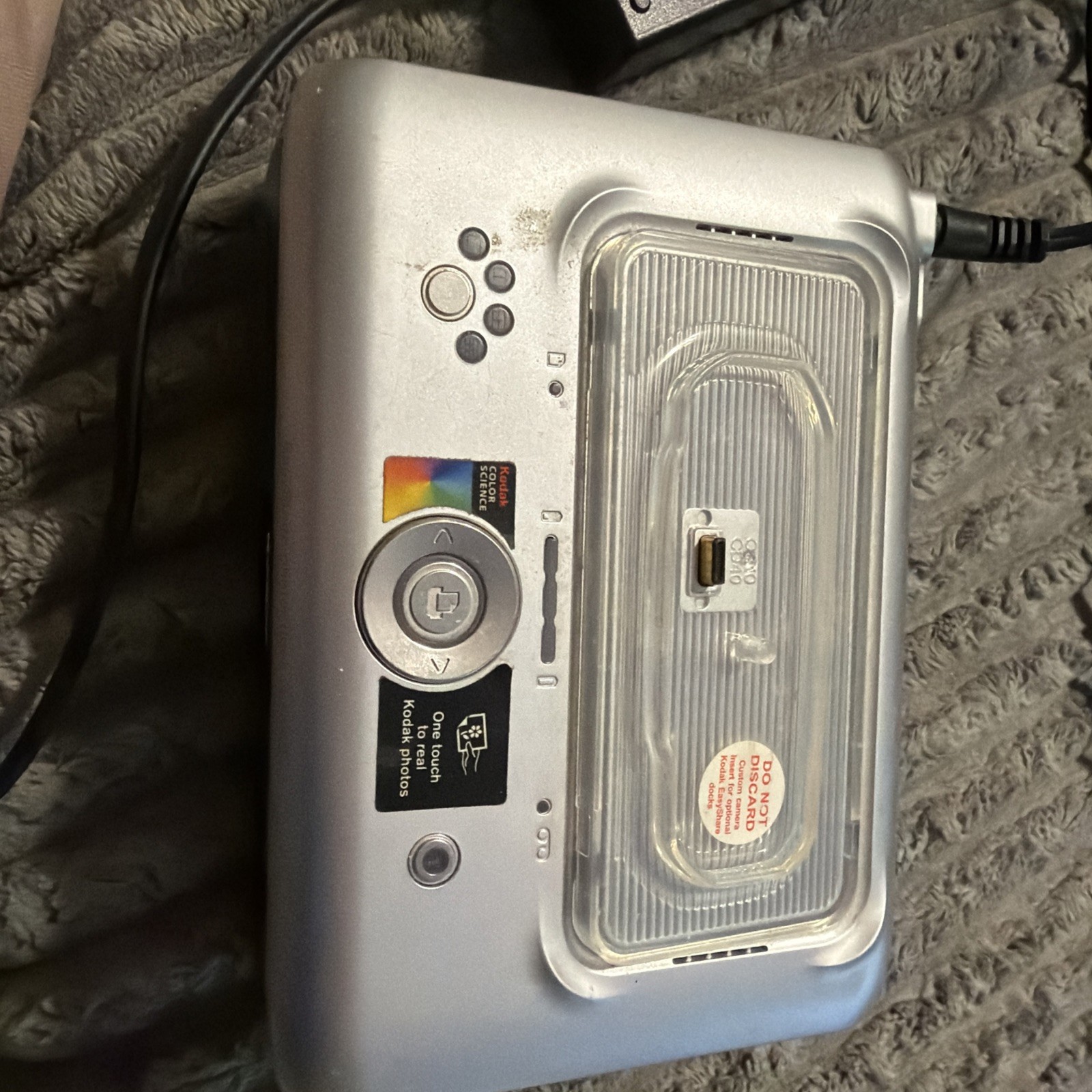 Kodak Easy Share Series 3 Digital Photo Printer Dock w/ Powercord and USB Works