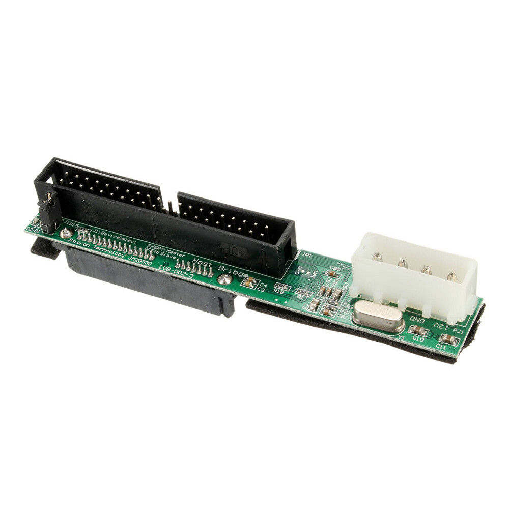 Serial ATA SATA Female to 3.5" IDE/PATA 40 Pin Male Adapter Hard Drive Converter
