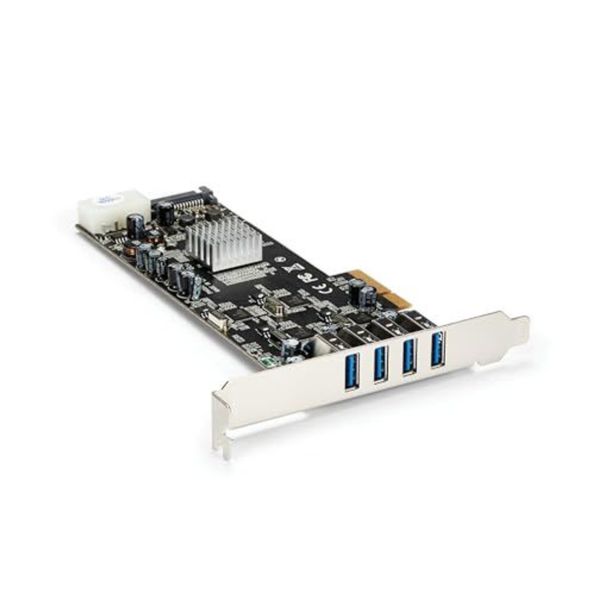 StarTech 4-Port USB 5Gbps PCIe Card 4x Independent USB Controllers Open Box