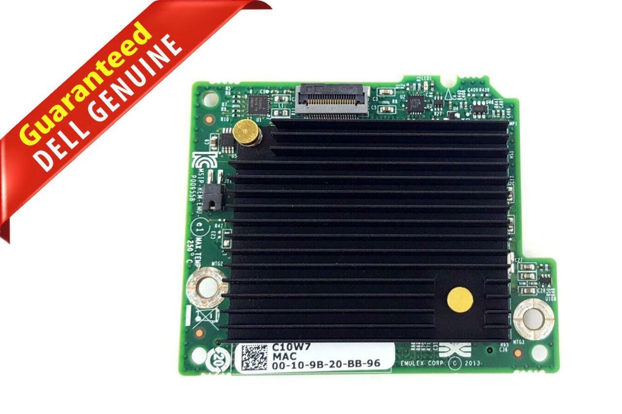 Dell Emulex P009558 10G Dual Port Blade Network Daughter Card C10W7 P009558-41M