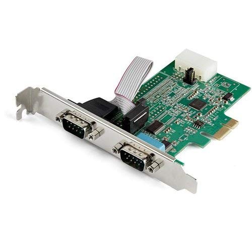StarTech PEX2S953 2-Port PCIe RS232 Serial Adapter Card
