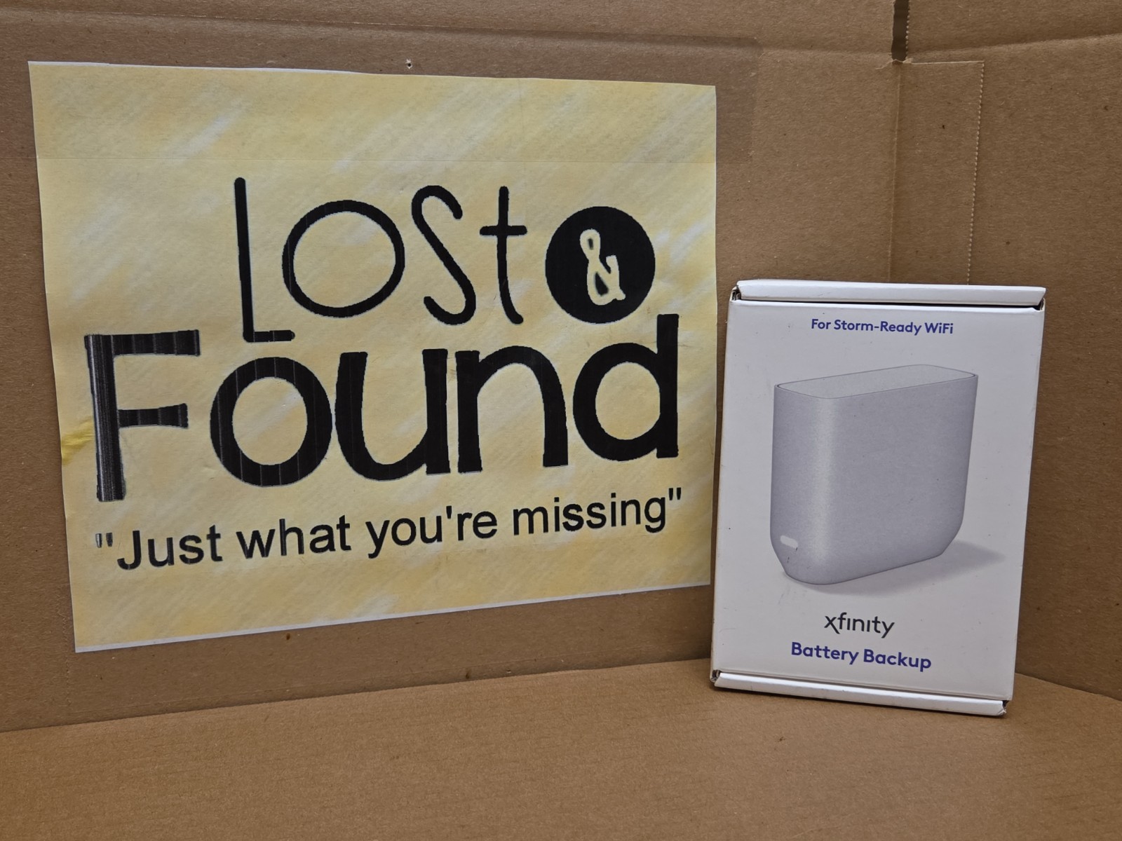 Xfinity Comcast Battery Backup WNXB11ABR: For Storm-Ready Wifi White Sealed