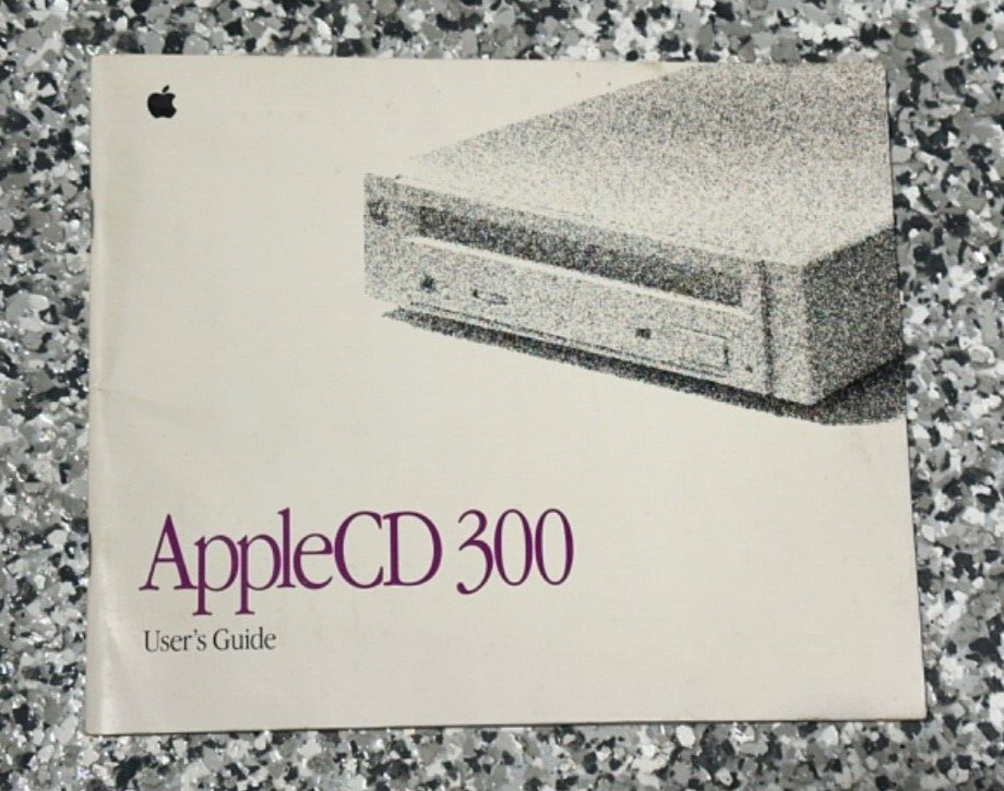Apple Applecd 300 Users Guide 030-2719-A