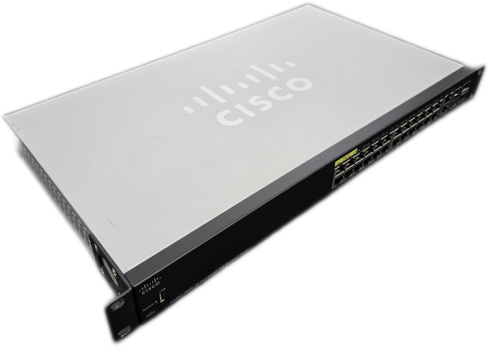 Cisco SG350-28MP 28-Port Gigabit Managed Rackmount Switch