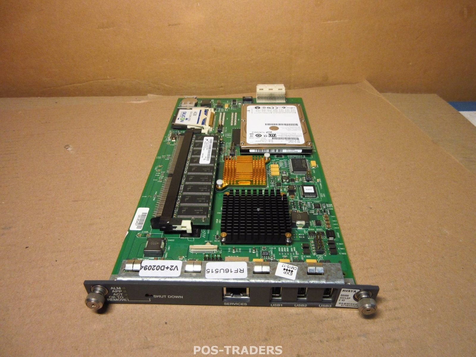 Avaya S8300 C V2 ICC/LSP Media Gateway Module PULLED FROM AVAYA G450