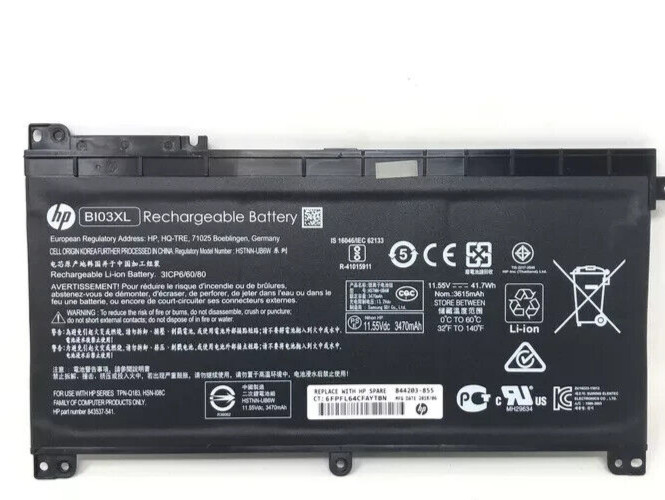HP Probook X360 11 G1 EE Genuine OEM Battery 3Cell 42Whr Tested Works