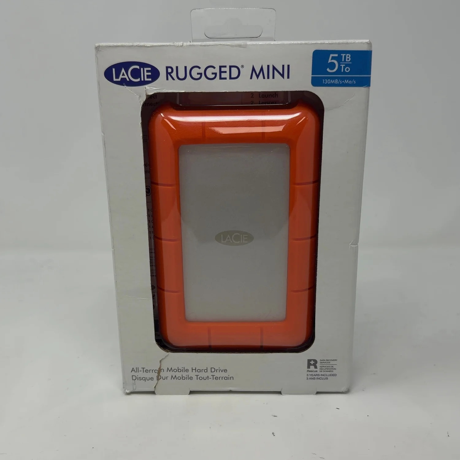 New LaCie Portable Rugged Mini 5TB HDD