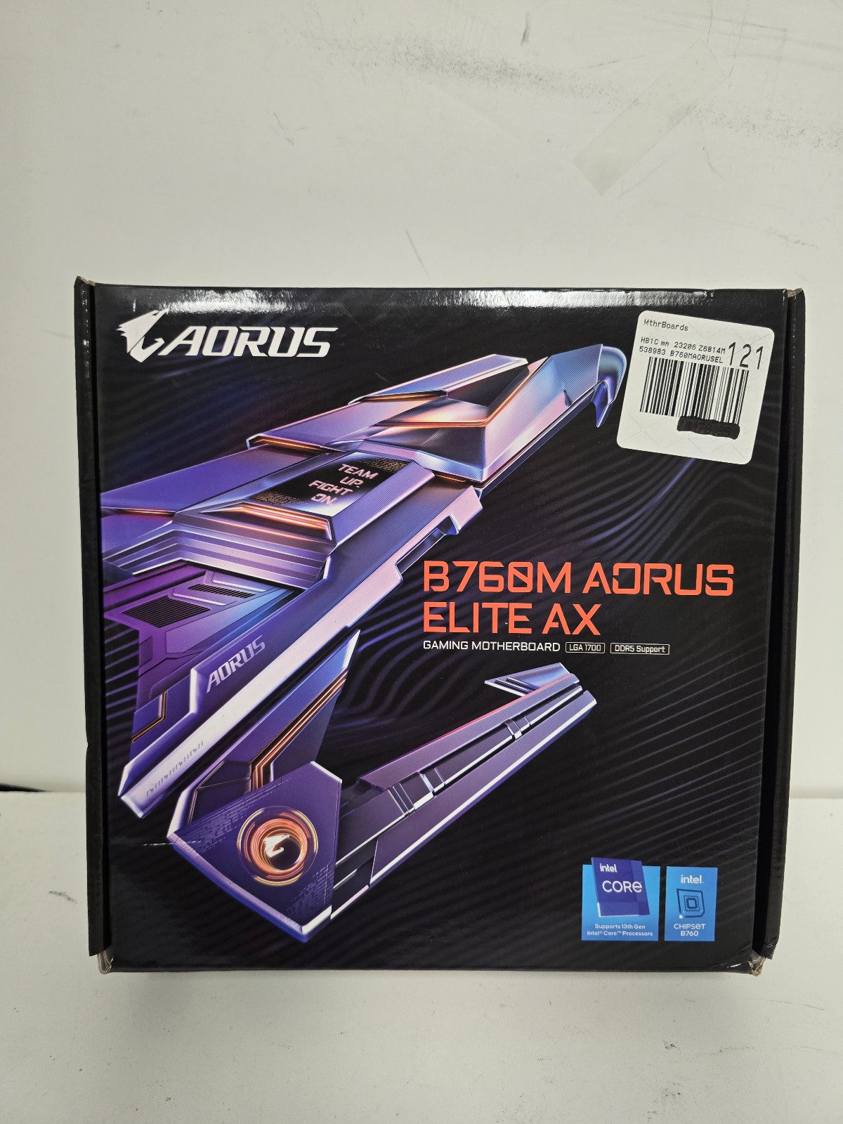 Gigabyte B760M Aorus Elite AX DDR5 Intel Socket LGA 1700 Motherboard (Brand New)