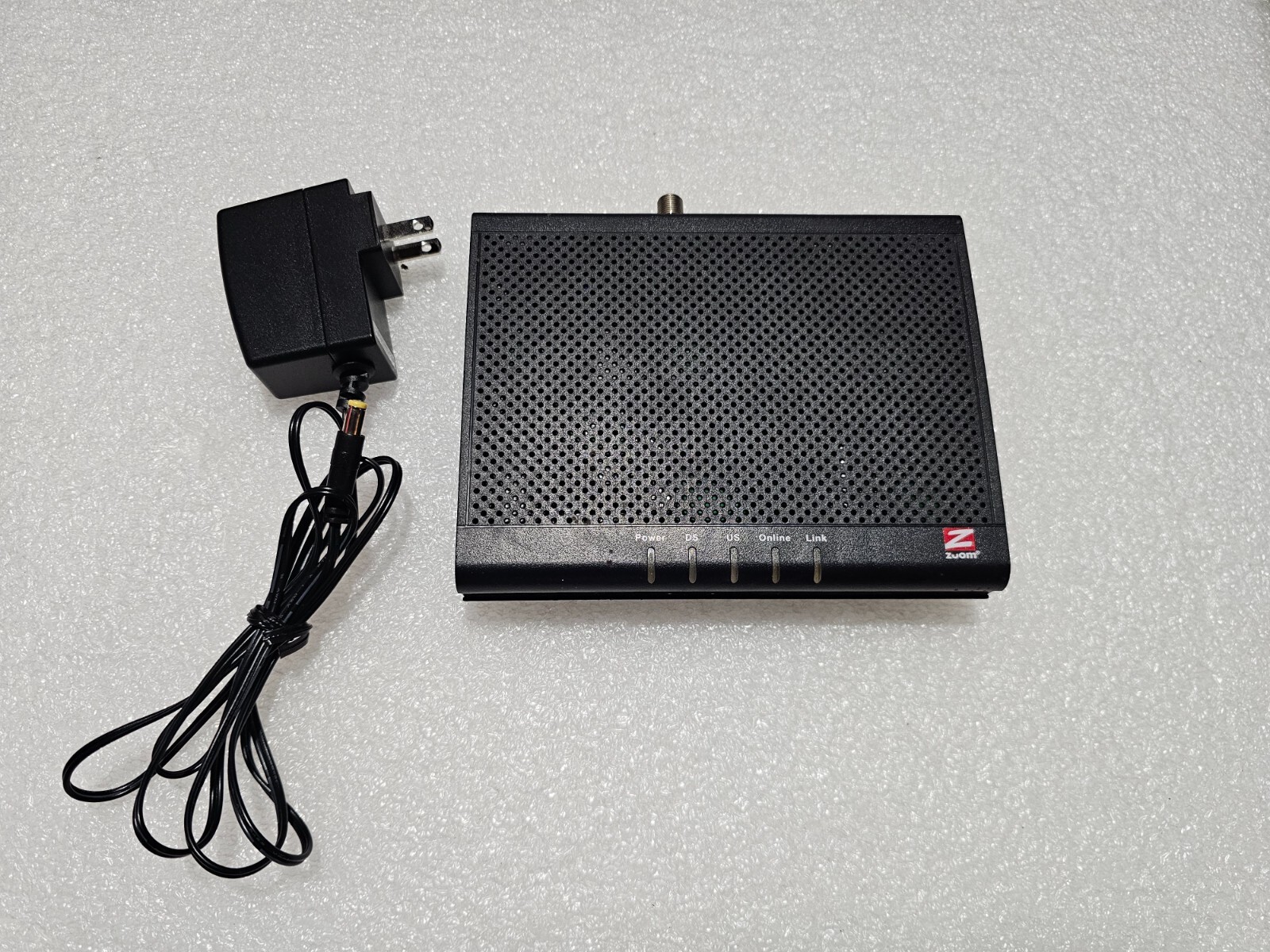 Zoom 5341J Cable Modem Series 1094 DOCSIS 3.0 w/ PSU