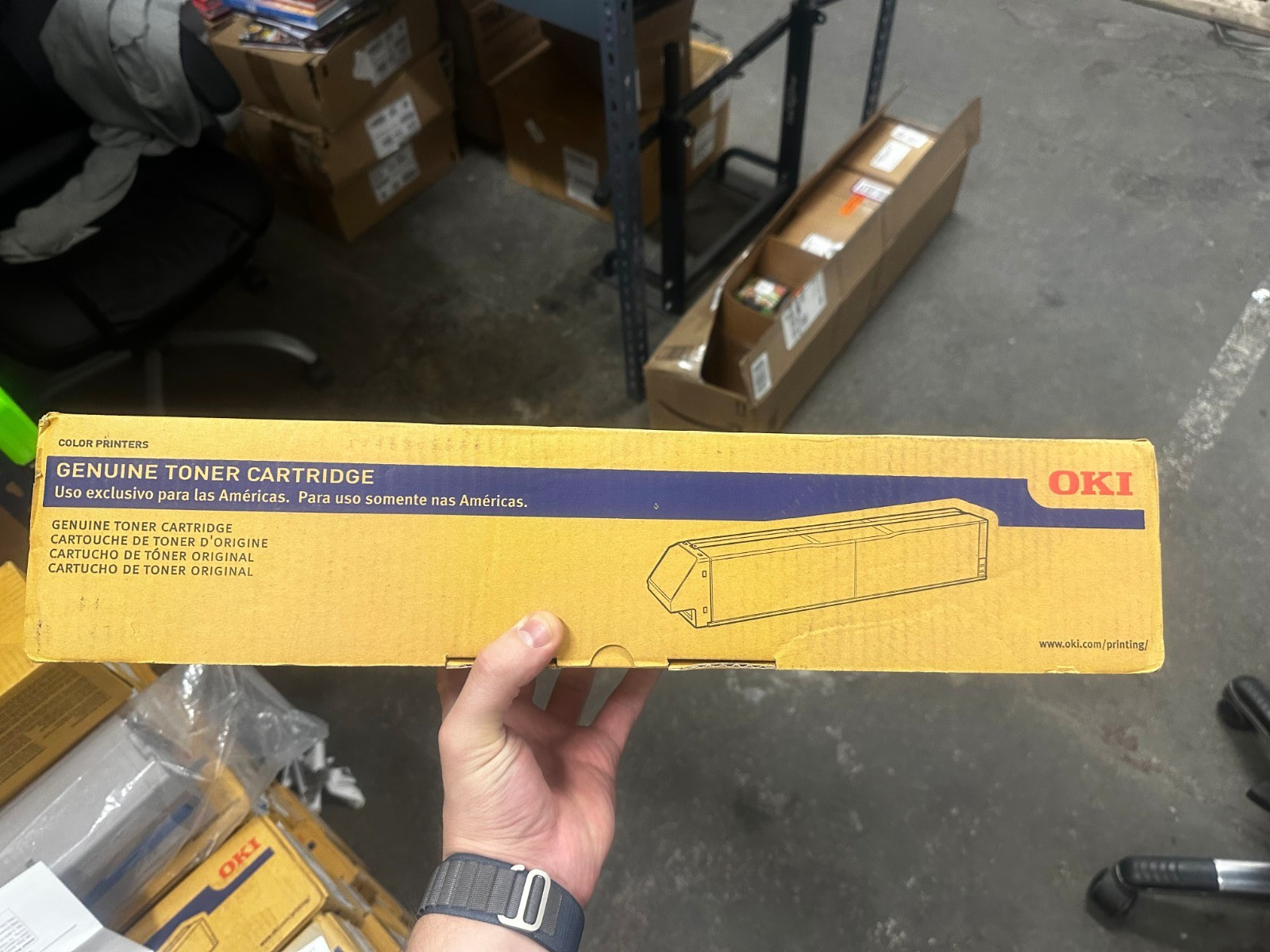 OKI Genuine Toner C931 C941 P/N 45536514 MAGENTA NEW DAMAGE BOX