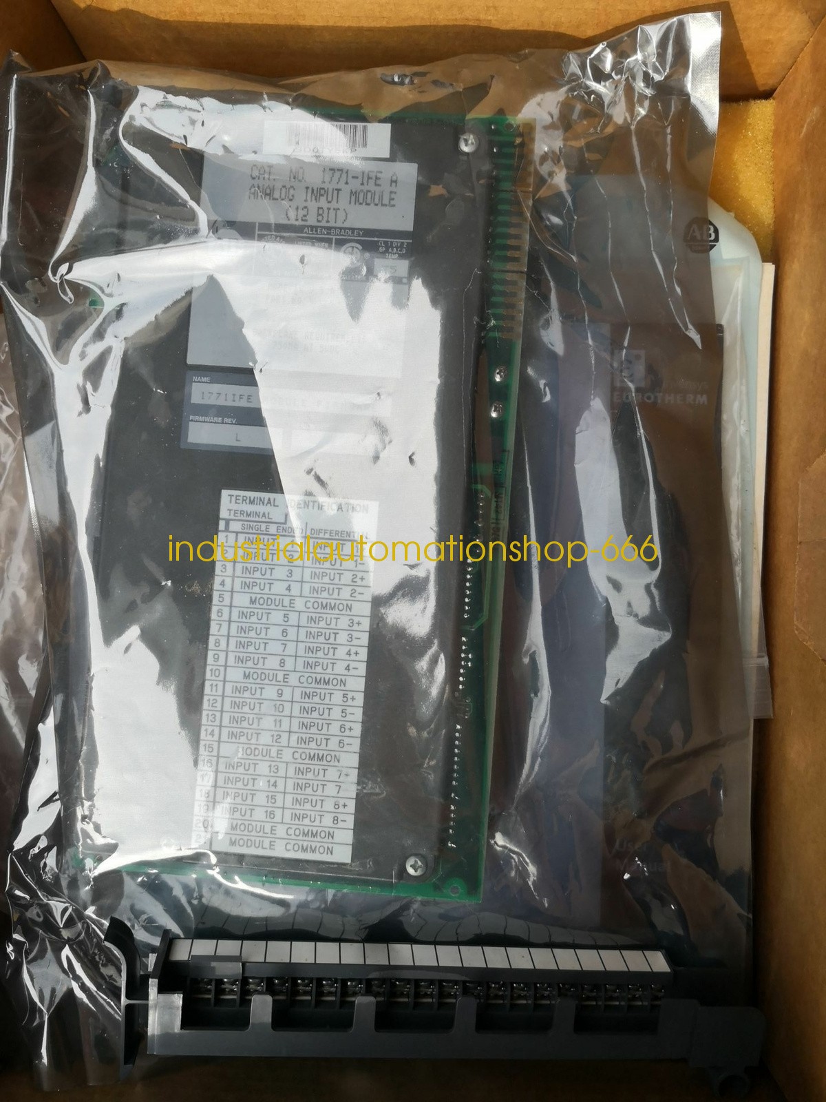 1pc new INPUT MODULE 1771IFE  A Via DHL or FedEX