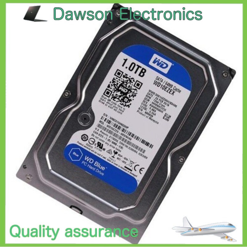 Western Digital 1TB WD10EZEX 7200 RPM SATA 3.5" Internal Desktop HDD Hard Drive