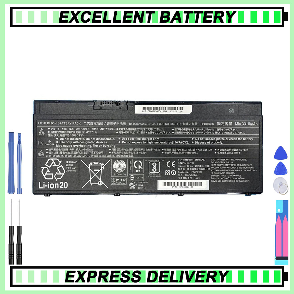 FPB0338S FMVNBP247 battery for FUJITSU Lifebook P727 T938 T937 E548 P728