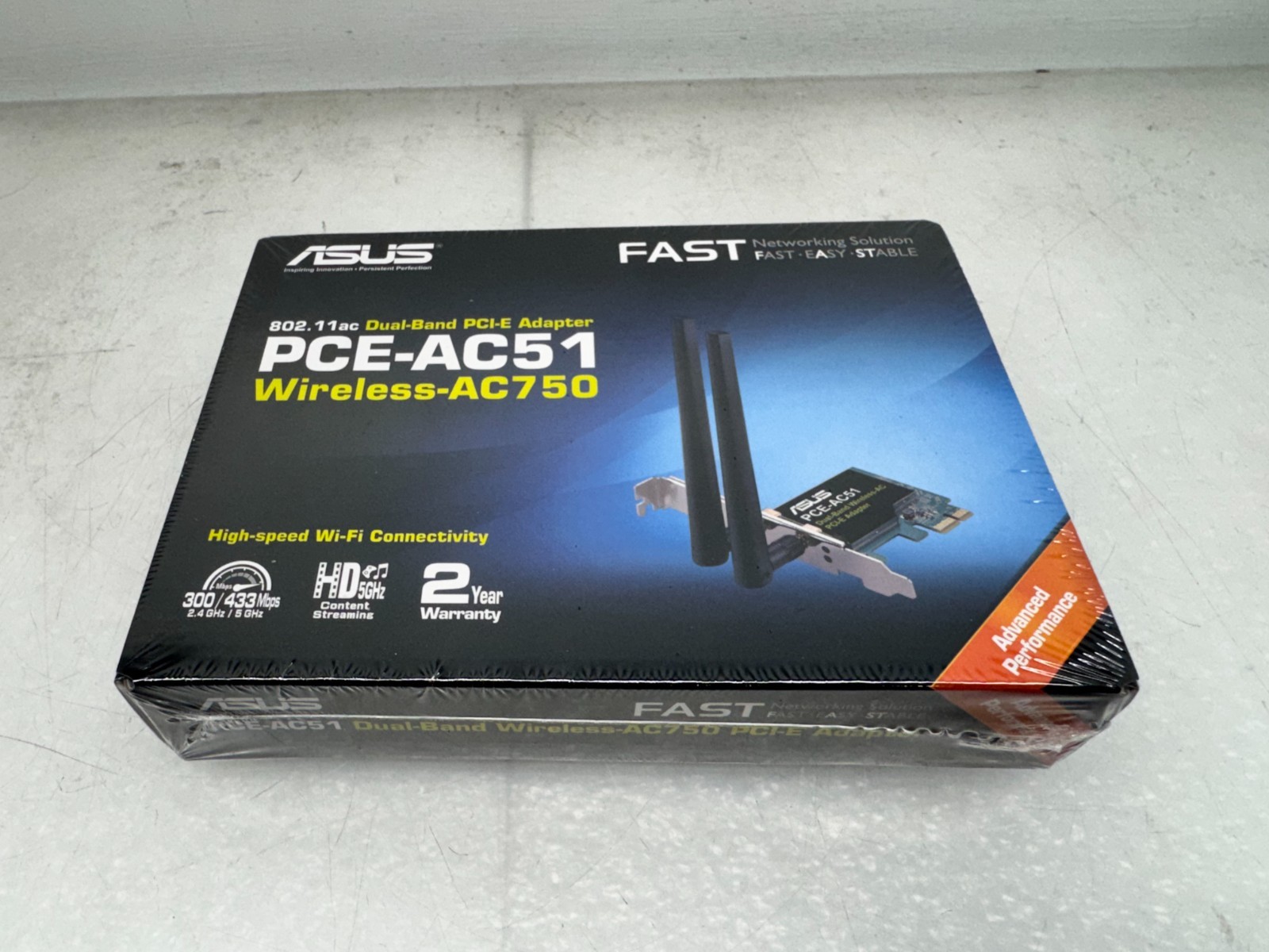 Asus Model PCE-AC51 Wireless Card PCI New